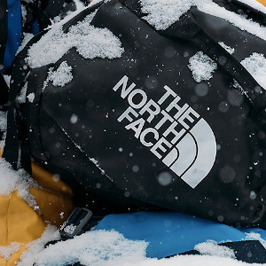 The North Face duffelbag sort