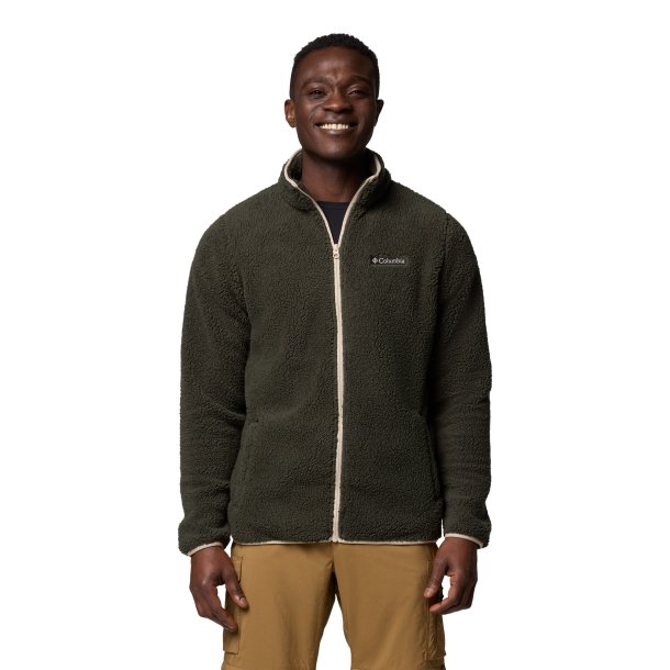 Columbia - Rugged Ridge III Sherpa Herre Fleecejakke // Greenscape, Ancient Fossil
