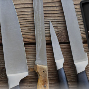 Knife sharpener and grindstone