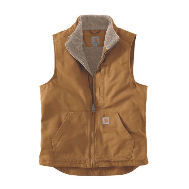 Carhartt - Washed Duck Lined Mock Neck Vest