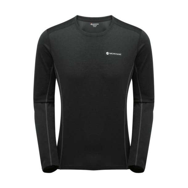 Montane - Dart Langarm-T-Shirt Schwarz