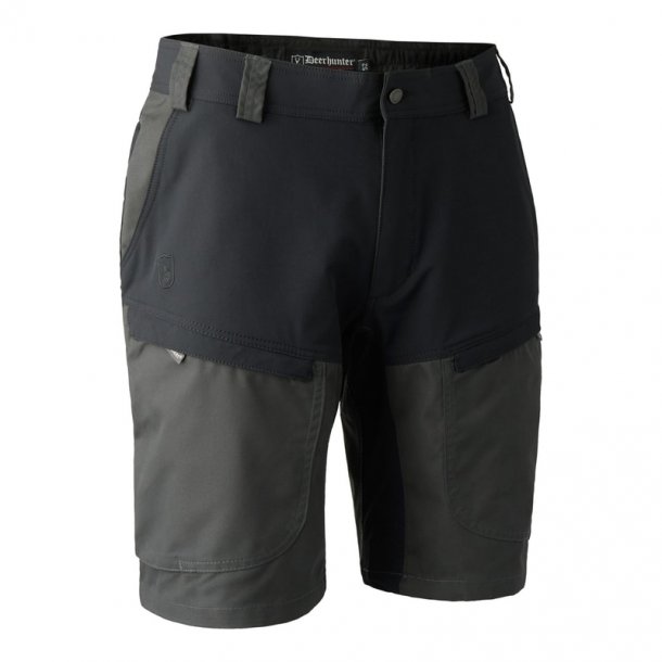 Deerhunter - Strike Shorts (56) XL Sort / Mrk olivengrn