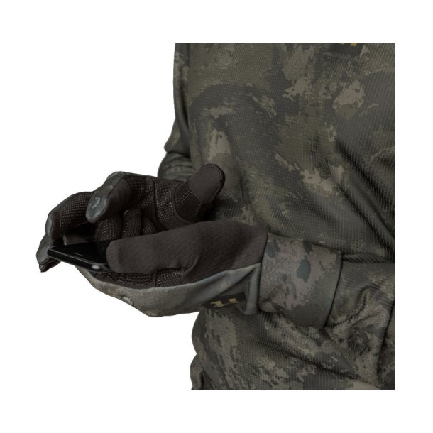 Härkila - Noctyx Camo Fleece Handsker m. Foldback Finger
