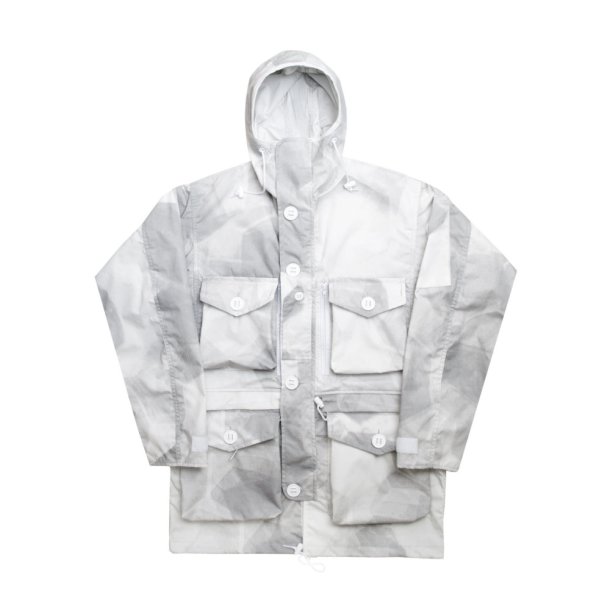Arktis - Combat Smock Kampjakke (Hvid m. mnster) Str. XS (OUTLET)