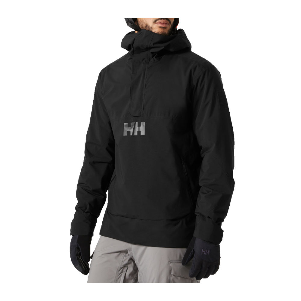 Insulated Ski Anorak Men s Jacket Black from Helly Hansen