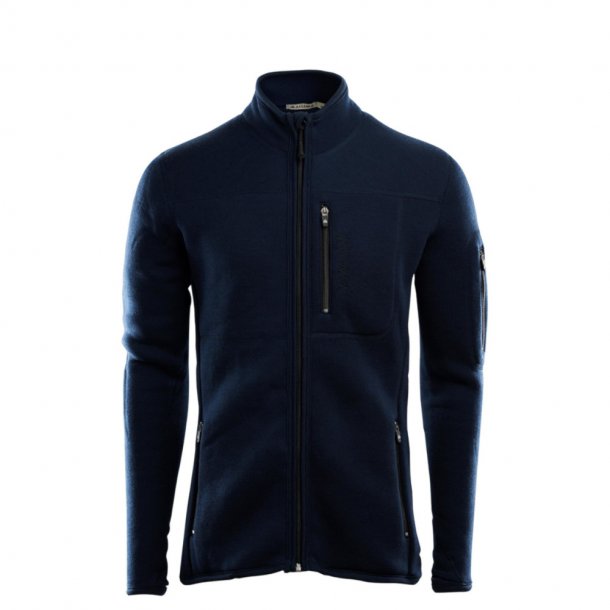Aclima - FleeceWool Herre Jakke // Navy Bl Large