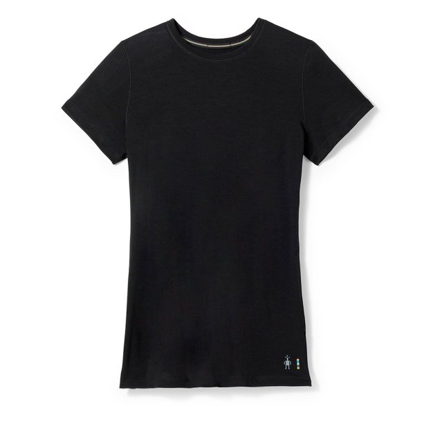 Smartwool - Merino Kortrmet Dame T-shirt Sort