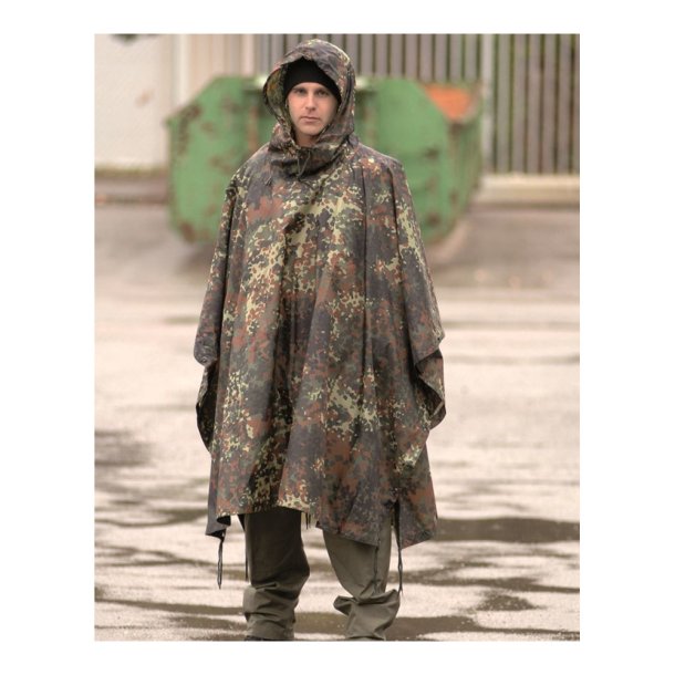 Mil-Tec - Ripstop Regenschutz Flecktarn
