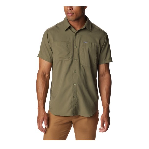 Columbia - Silver Ridge Utility Lite Kortrmet Skjorte Stone Green