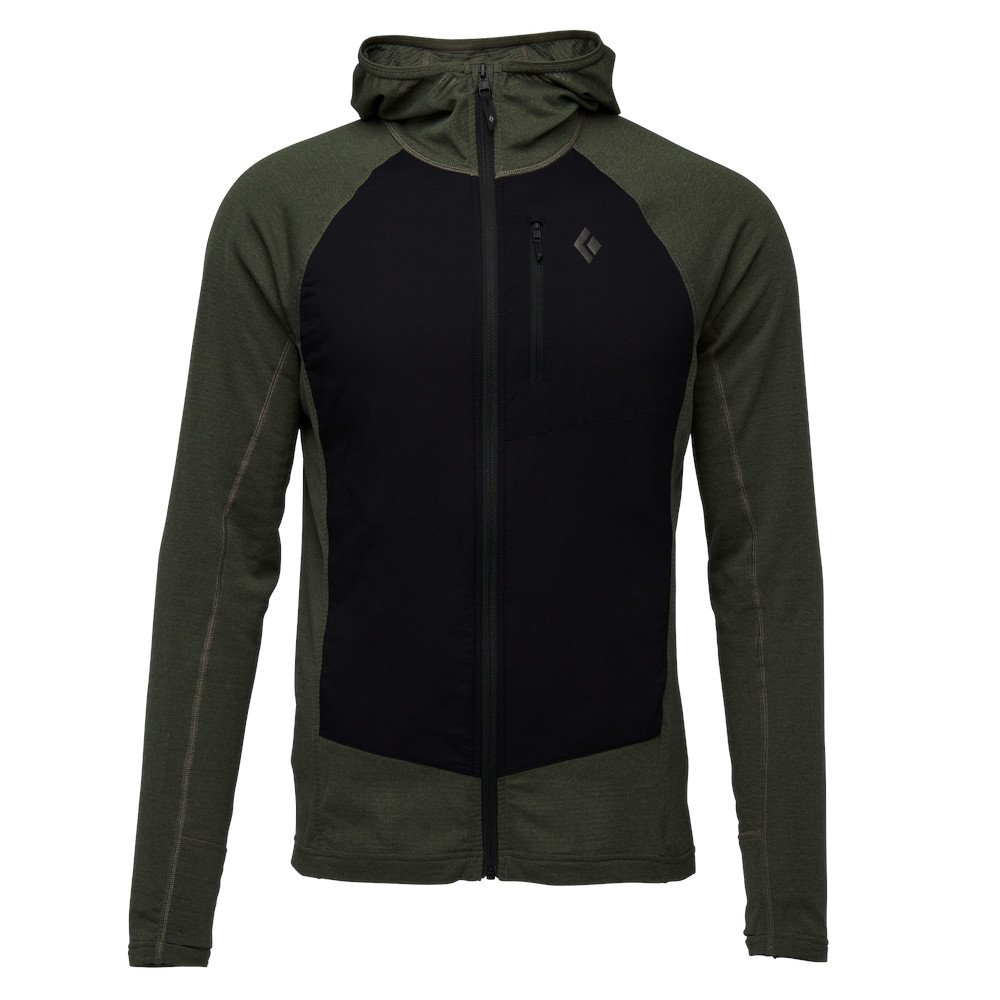Coefficient Hybrid Herren Hoody Tundra Schwarz von Black Diamond