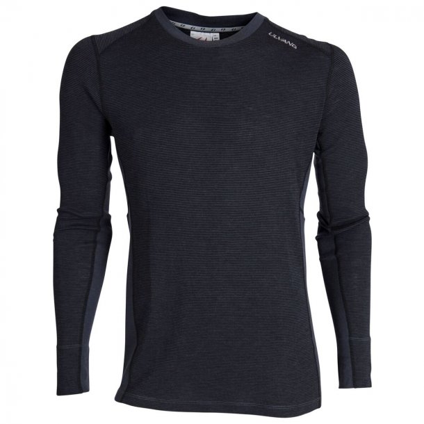 Ulvang - Rav 100% Rundhals Herren Wollpullover Schwarz