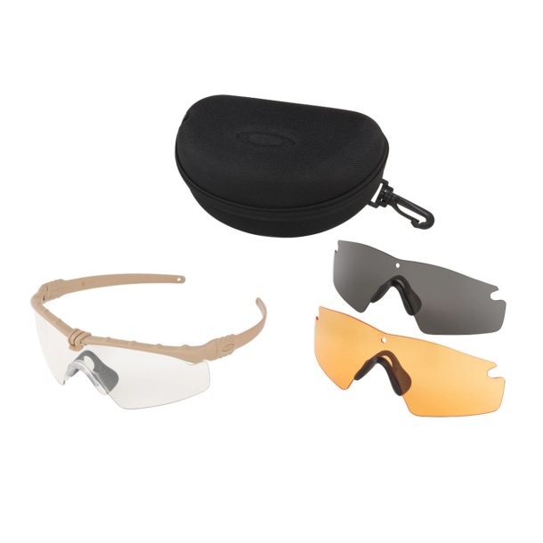Oakley - SI Ballistic M-Frame 3.0 STRIKE Briller St - Bone m. 3 Linser