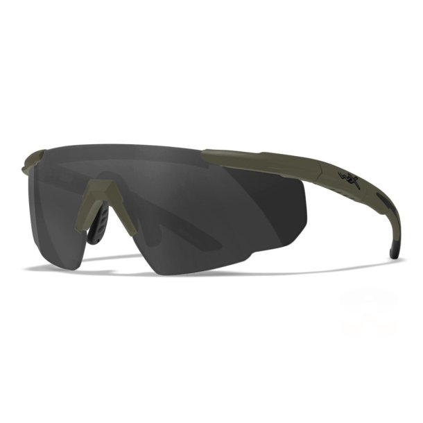 Wiley X - Saber Advanced Ballistiske Briller i Grn - 3 Linser