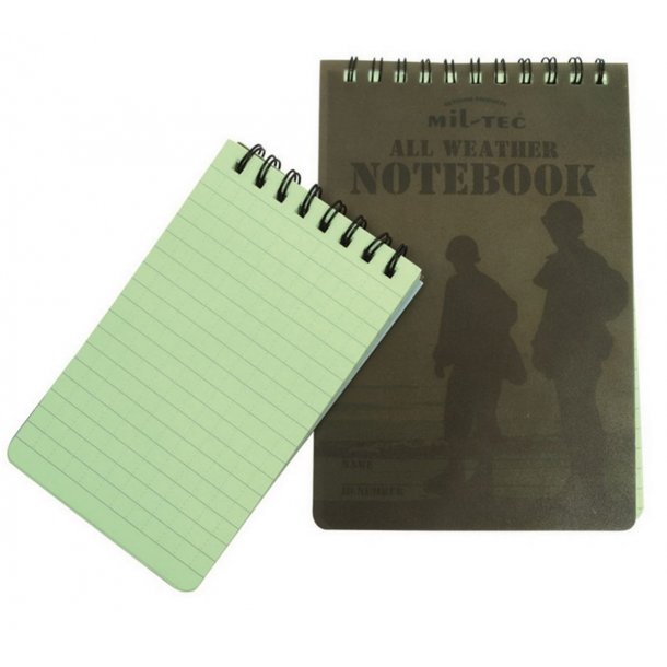 Mil-Tec - Tactical Notebook Lårlomme 10 x 15 cm