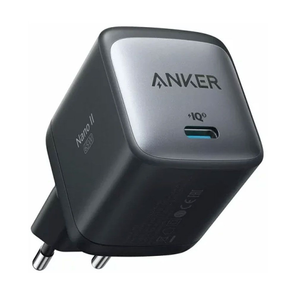 udmelding mangel Bemærk PowerPort Nano II 65W USB-C Vægoplader Sort fra Anker