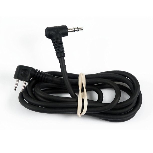 3M Peltor - Audio Input-kabel, FL6N J22 Stik Til 3,5mm Stereo 1,25M