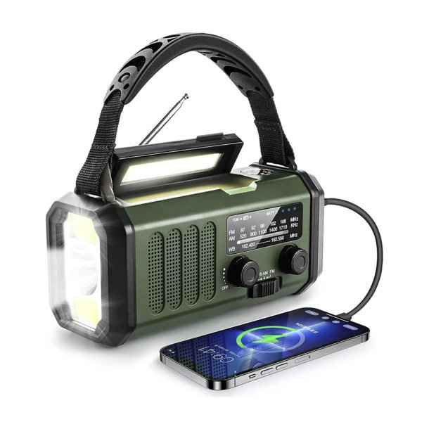 Sunny Hiker - Ndradio m. Powerbank 10.000 mAh