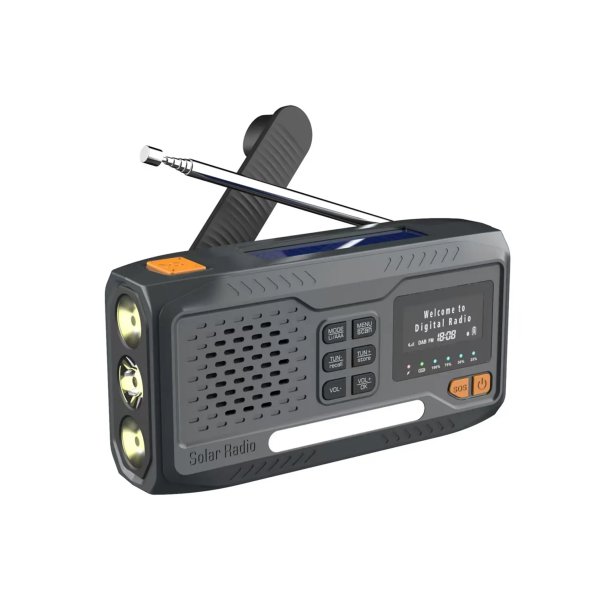 Sunny Hiker - DAB+/FM Notfallradio mit Powerbank 5000 mAh