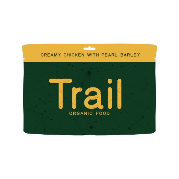 Trail - Organic Creamy Chicken With Pearl Barley 644 Kcal