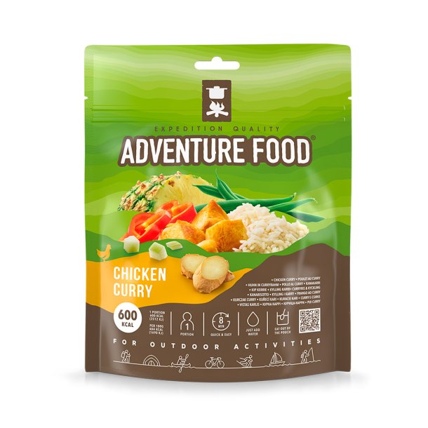 Adventure Food - Pollo al curry (600 kcal, 1 ración)