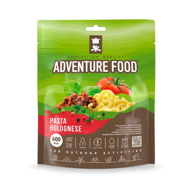 Adventure Food - Pasta boloñesa (600 kcal, 1 ración)