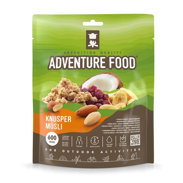 Adventure Food - Krokante muesli (600 kcal, 1 portie)