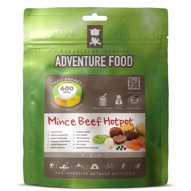 Adventure Food - Mince Beef Hotpot (600 kcal, 1 serving)