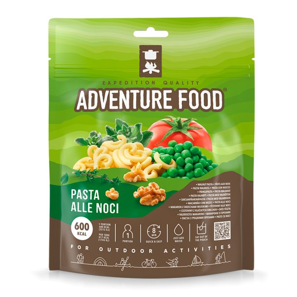 Adventure Food - Pasta alle Noci (600 kcal, 1 ración)