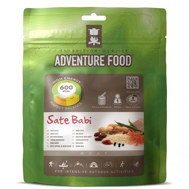 Adventure Food - Sate Babi (600 kcal, 1 portion)