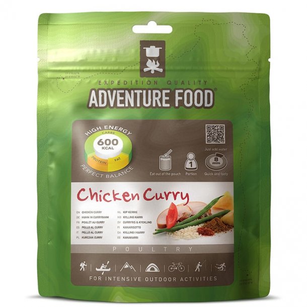 Adventure Food - Chicken Curry (600 kcal, 1 portion)