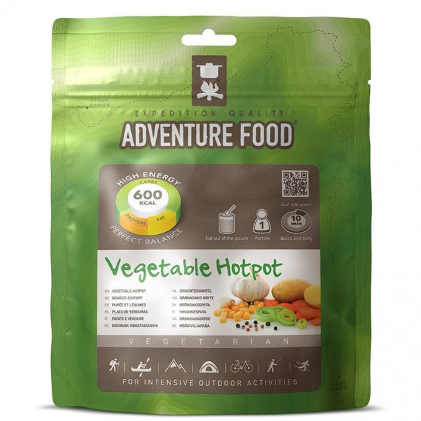 Adventure Food - Vegetable Hotpot (600 kcal, 1 portion)