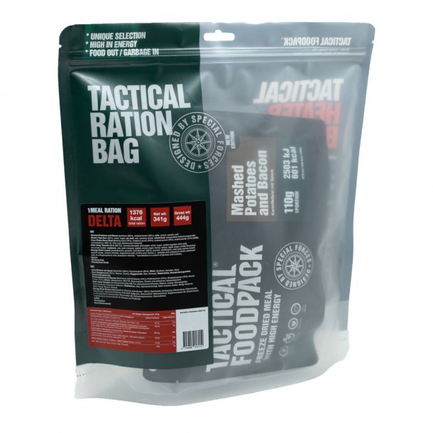 Tactical Foodpack - Meal Ration Delta 1,376 Kcal