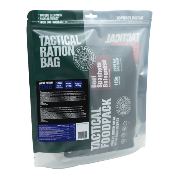 Tactical Foodpack - Ración Comida Echo 1.348 Kcal