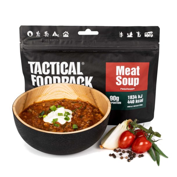 Tactical Foodpack - Klassisk Kødsuppe (440 Kcal)