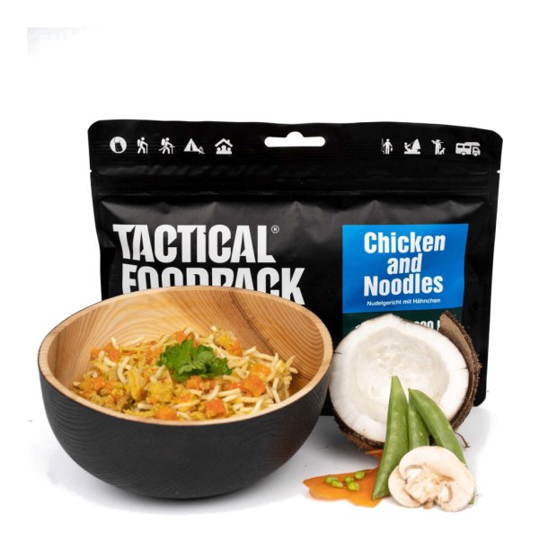 Tactical Foodpack - Kylling og Nudler (550 kcal)