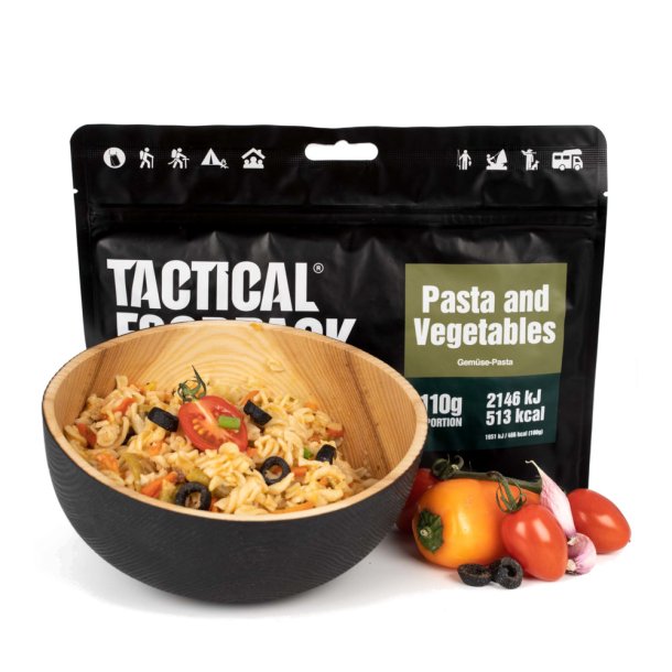 Tactical Foodpack - Pasta en Groenten (513 kcal)