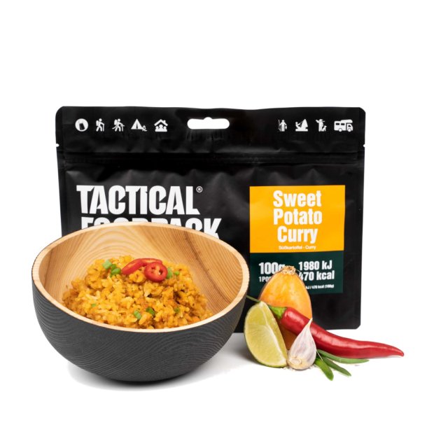 Tactical Foodpack - Curry de patata dulce (470 kcal)