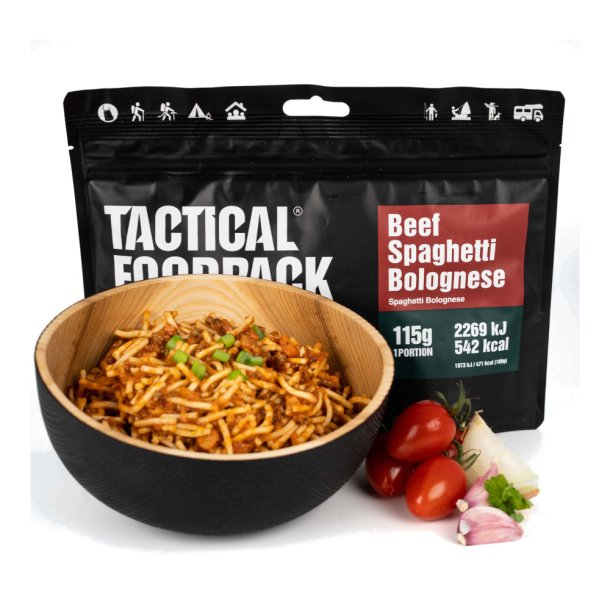 Tactical Foodpack - Spaghetti Bolognese (542 kcal)