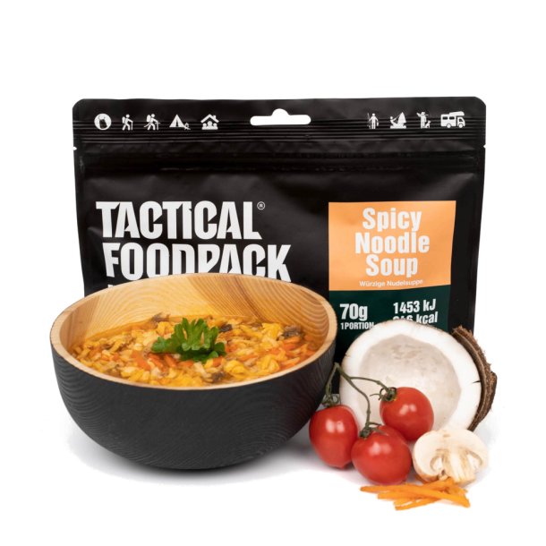 Tactical Foodpack - Stærk Nuddelsuppe (346 Kcal)