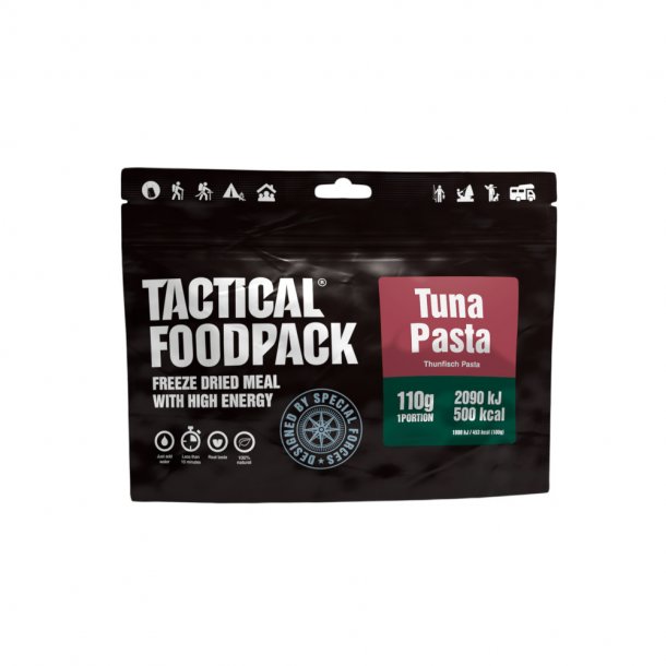 Tactical Foodpack - Pasta og Tun (500 Kcal)