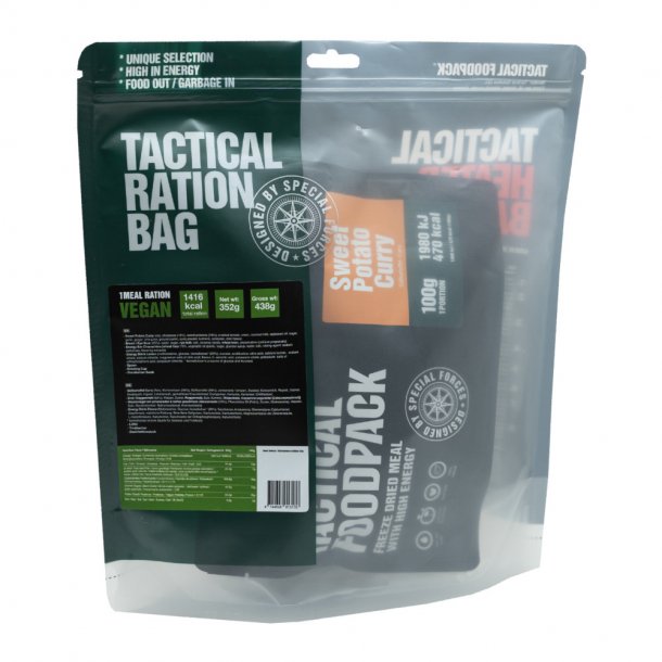 Tactical Foodpack - Vegansk Feltration 1416 Kcal