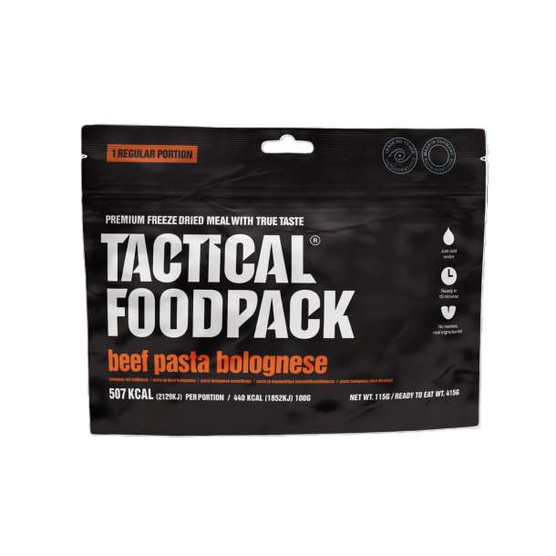 Tactical Foodpack - Spaghetti Bolognese (507 kcal)