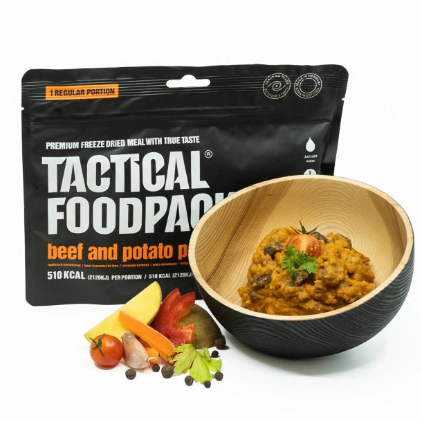 Tactical Foodpack - Rindfleisch und Kartoffeln (515 kcal)
