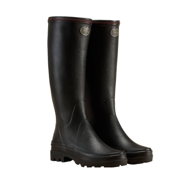 Le Chameau - Giverny Jersey Lined Dame Gummistvler 39