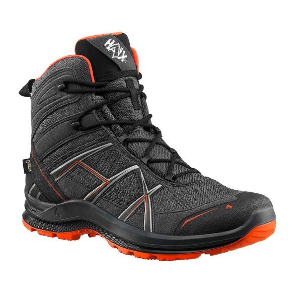 Haix - Black Eagle Adventure 2.2 GORE-TEX Herrenstiefel Mid Graphit/Orange