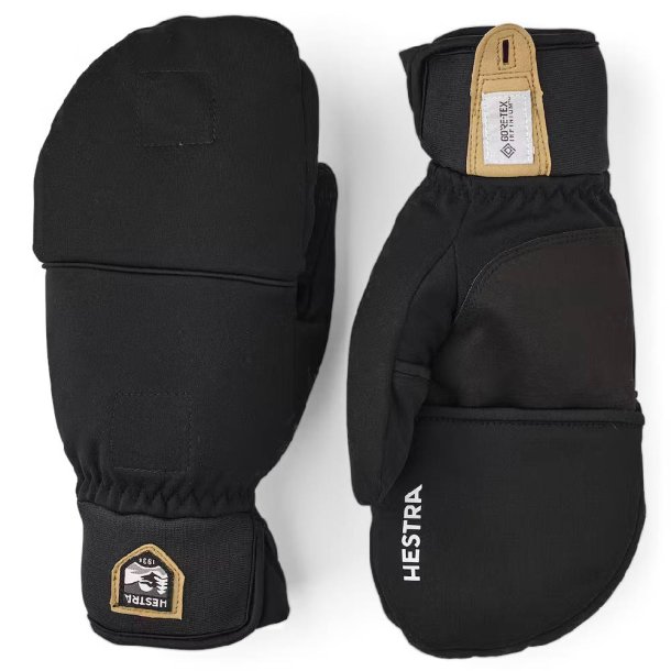 Hestra - Windstopper Pull Over Schwarz - Handschuhe