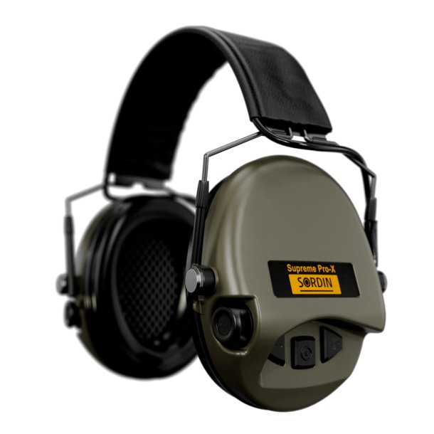 Sordin - Supreme Pro-X Slim Elektronisk Hrevrn 82 dB Grn