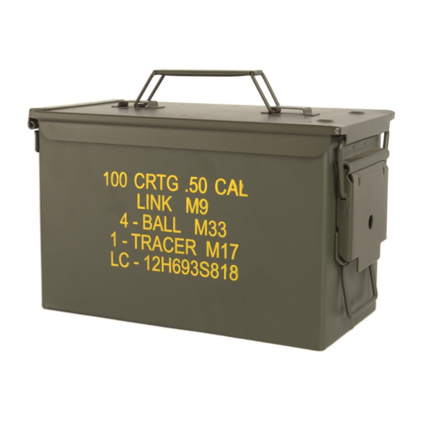Mil-Tec - US M2A1 CAL. 50 Stål Ammunitionskasse