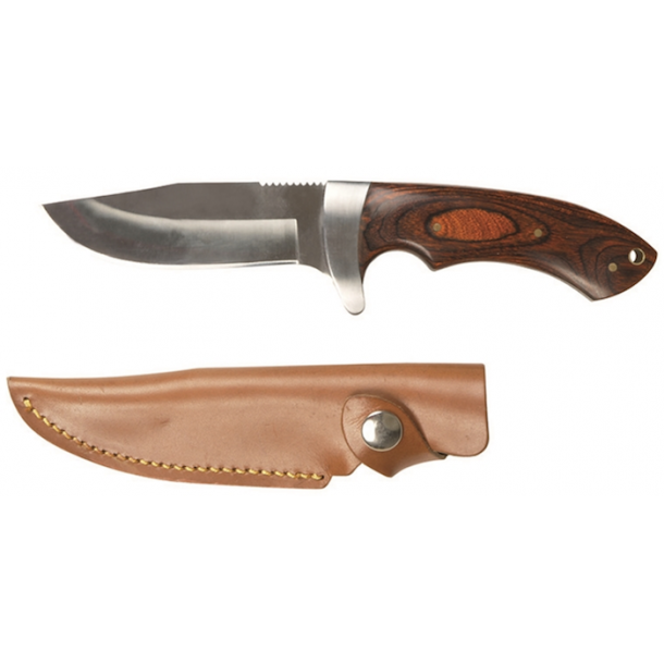 Jagtkniv med træhåndtag knive billigt