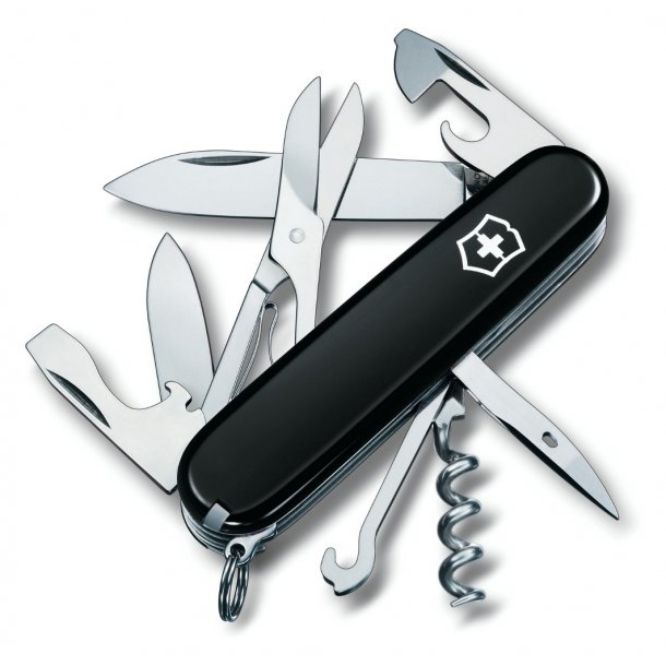 Victorinox - Huntsman Schweizerkniv 91 mm Sort